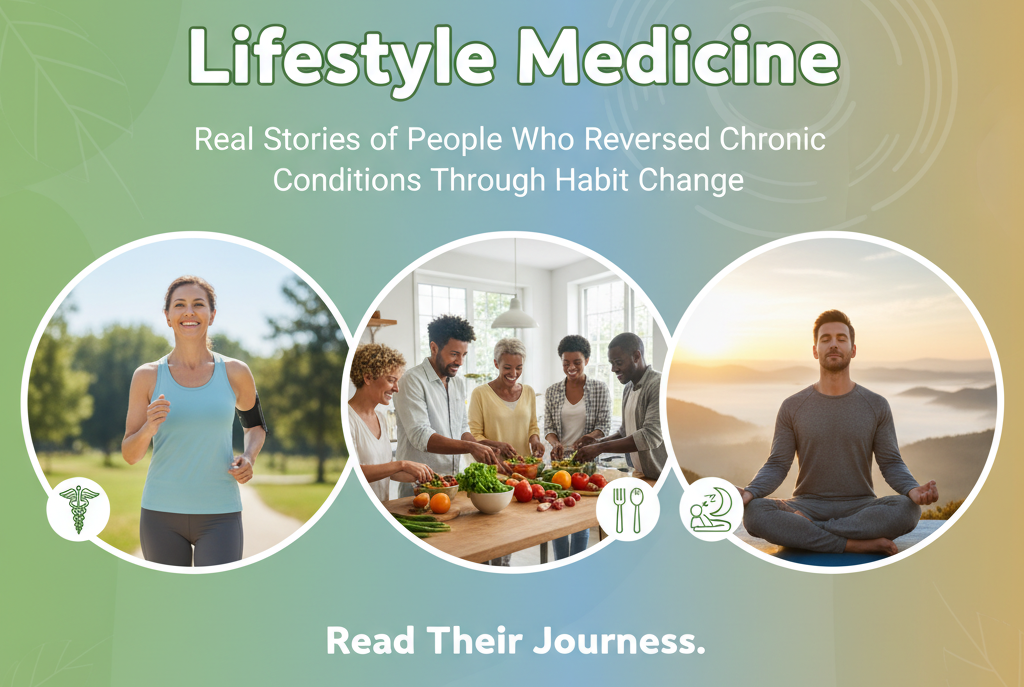 Lifestyle Medicine: Real Stories of People Who Reversed Chronic Conditions Through Habit Change