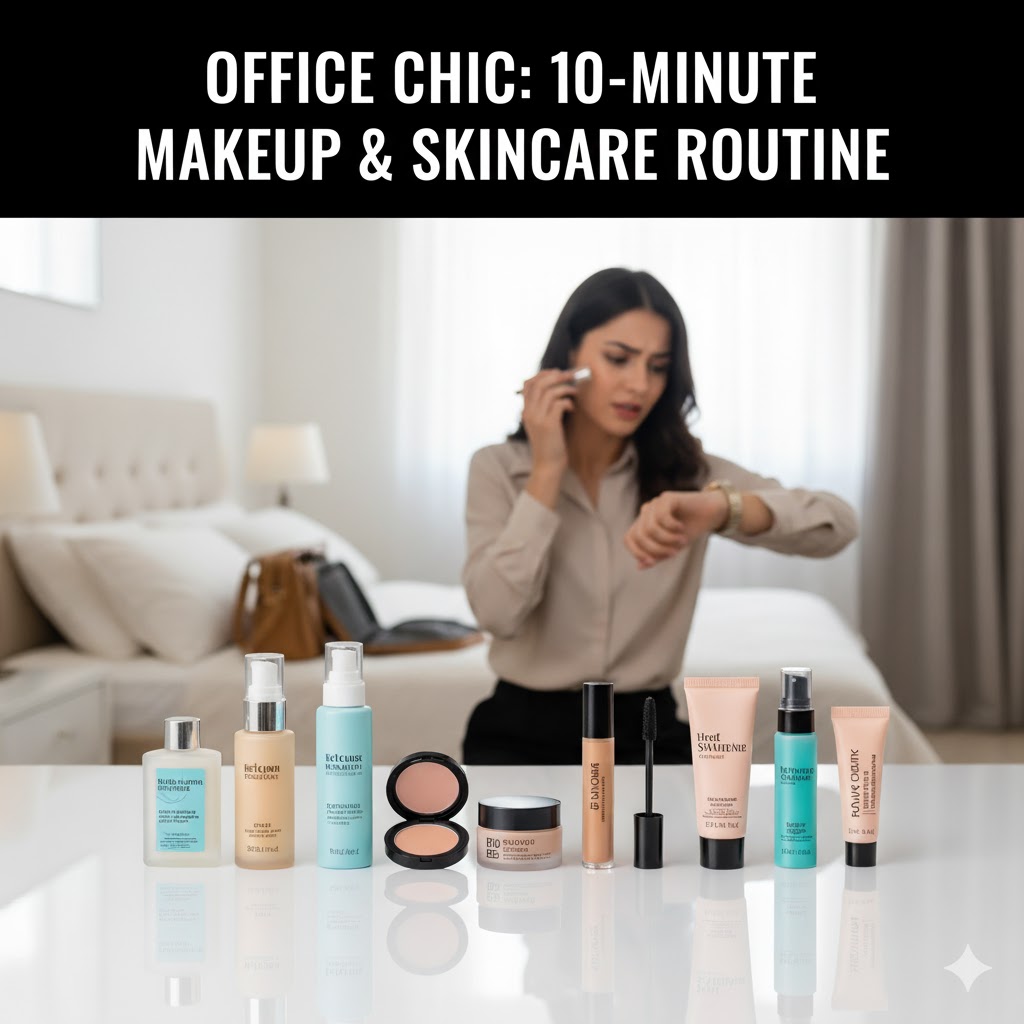 Top 10 Makeup and Skincare Products for Office-Going Women